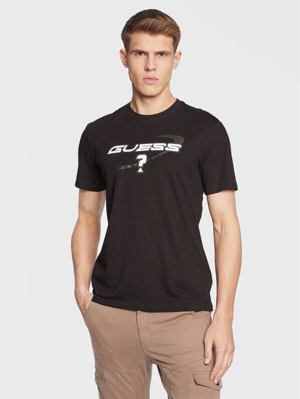 Guess Guess Тишърт Bryant Z3GI01 I3Z14 Черен Regular Fit