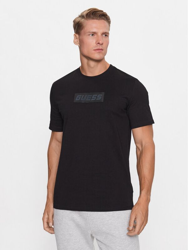 Guess Guess Тишърт Calvin Z3YI18 I3Z14 Черен Regular Fit