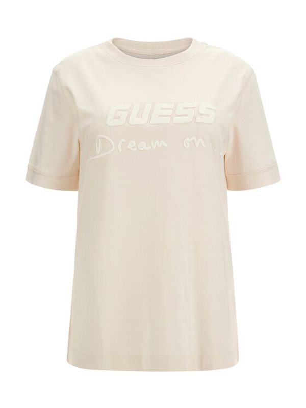 Guess Guess Тишърт Dalya V3GI05 I3Z14 Бежов Regular Fit