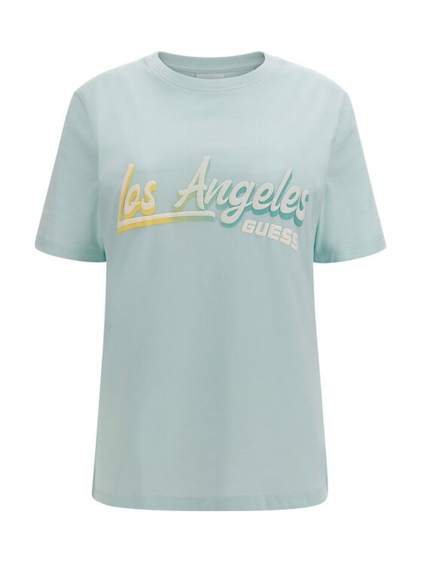 Guess Guess Тишърт Daniella V3GI07 I3Z14 Зелен Regular Fit