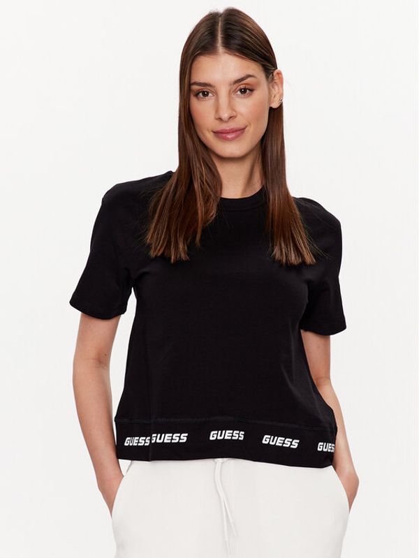 Guess Guess Тишърт Dorinda V3GI04 I3Z14 Черен Relaxed Fit