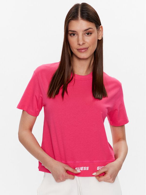 Guess Guess Тишърт Dorinda V3GI04 I3Z14 Розов Relaxed Fit