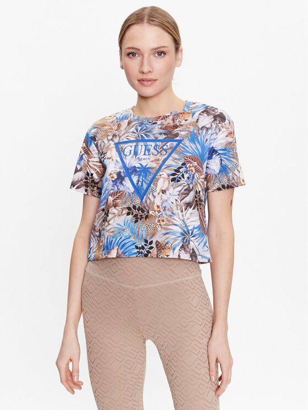 Guess Guess Тишърт E3GI01 JA914 Цветен Boxy Fit