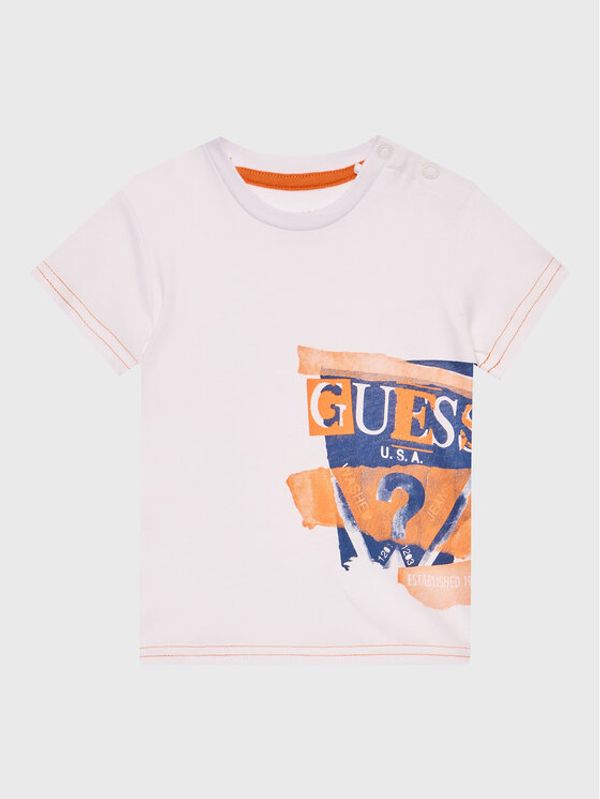 Guess Guess Тишърт I3GI00 K8HM0 Бял Regular Fit