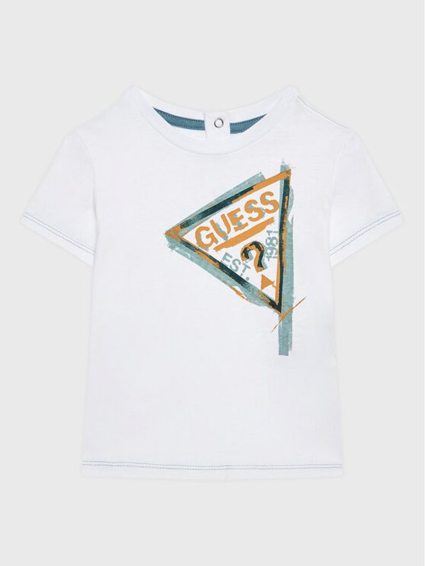 Guess Guess Тишърт I3GI01 K8HM0 Бял Regular Fit