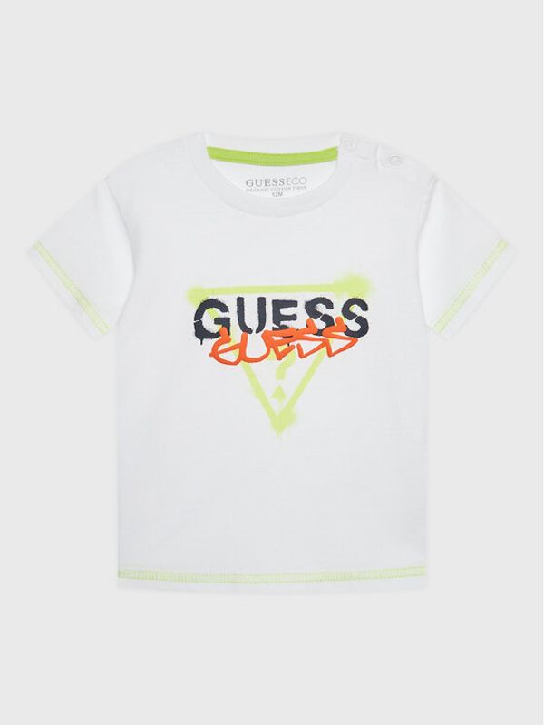 Guess Guess Тишърт I3RI02 K8HM0 Бял Regular Fit