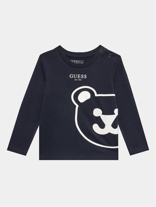 Guess Guess Тишърт I3YI01 K8HM4 Син Regular Fit