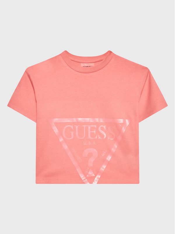 Guess Guess Тишърт J2BI41 K8HM0 Цветен Cropped Fit