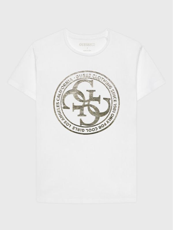 Guess Guess Тишърт J3GI02 K6YW3 Бял Regular Fit