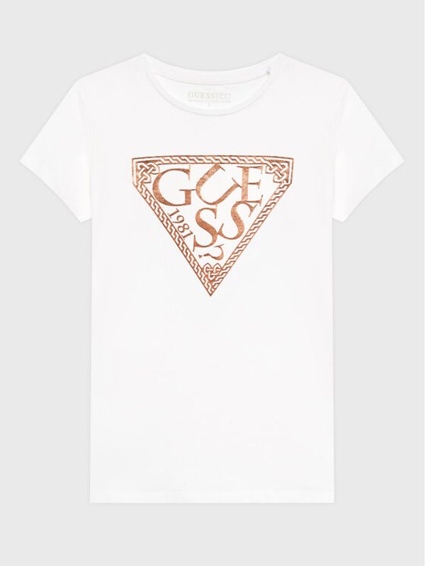 Guess Guess Тишърт J3GI09 K6YW1 Бял Regular Fit