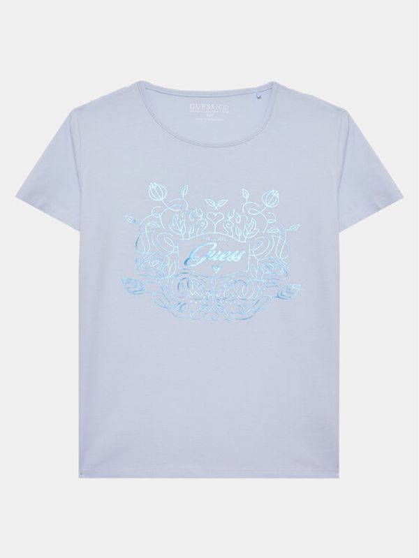 Guess Guess Тишърт J3GI20 K6YW1 Син Regular Fit