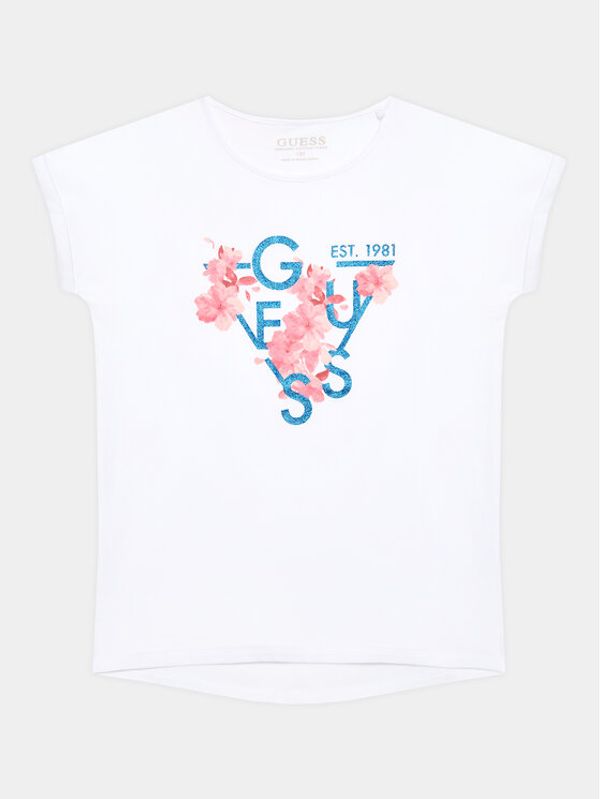 Guess Guess Тишърт J3GI21 K6YW1 Бял Regular Fit