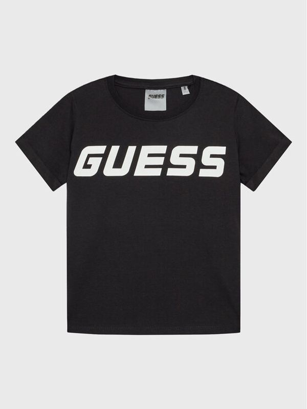 Guess Guess Тишърт J3RI39 I3Z14 Черен Regular Fit