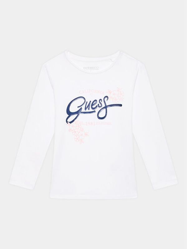 Guess Guess Тишърт J3YI25 K6YW4 Бял Regular Fit
