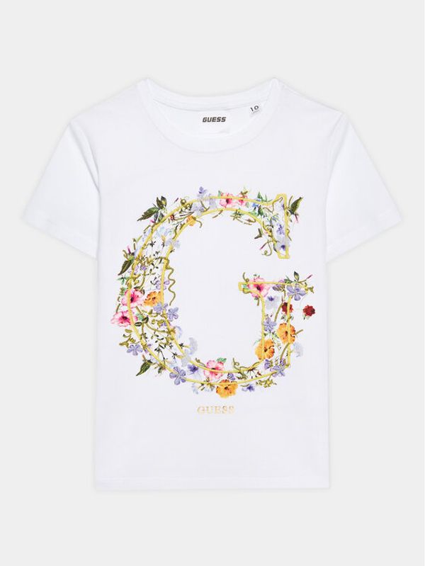 Guess Guess Тишърт J3YI42 I3Z14 Бял Regular Fit