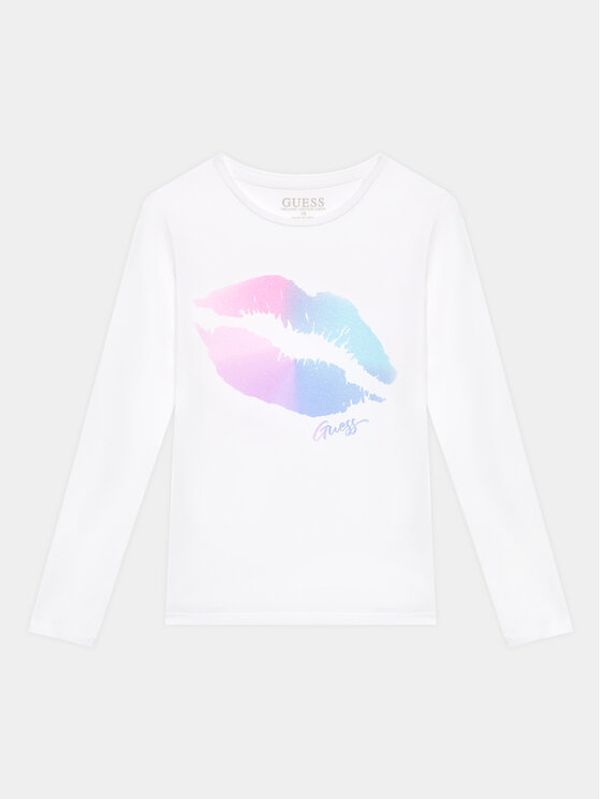 Guess Guess Тишърт J3YI49 K6YW1 Бял Regular Fit