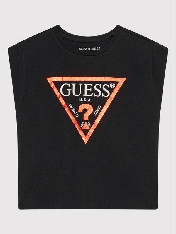 Guess Guess Тишърт J81I15 J1311 Черен Regular Fit