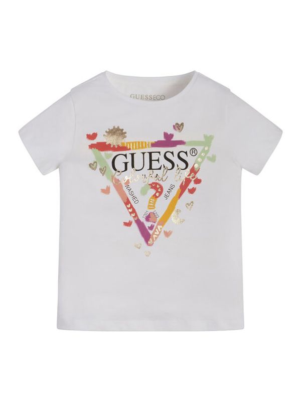 Guess Guess Тишърт K3GI00 K6YW3 Бял Regular Fit
