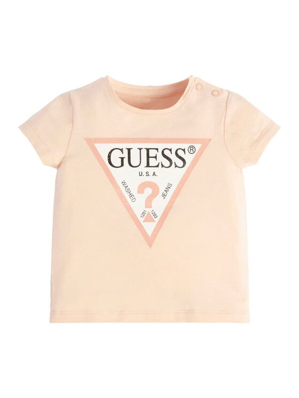 Guess Guess Тишърт K3GI27 K6YW1 Розов Regular Fit