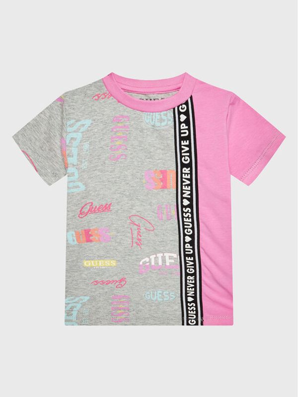 Guess Guess Тишърт K3RI24 K6YW3 Сив Regular Fit