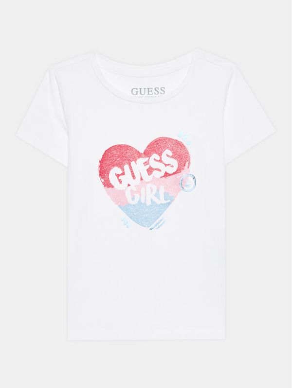 Guess Guess Тишърт K3YI02 K6YW4 Бял Regular Fit