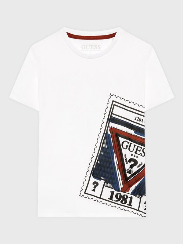 Guess Guess Тишърт L3GI01 K8HM0 Бял Regular Fit
