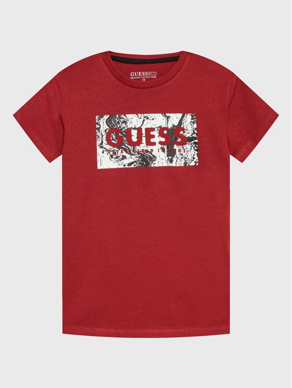 Guess Guess Тишърт L3GI08 K8HM0 Розов Regular Fit