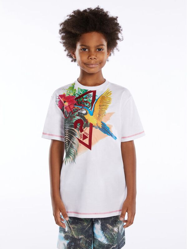 Guess Guess Тишърт L3GI10 K8HM0 Бял Regular Fit