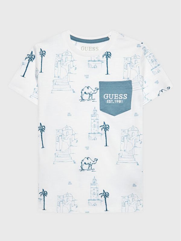 Guess Guess Тишърт L3GI15 K6XN3 Бежов Regular Fit