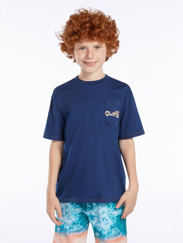 Guess Guess Тишърт L3GI25 K8GA0 Тъмносин Regular Fit