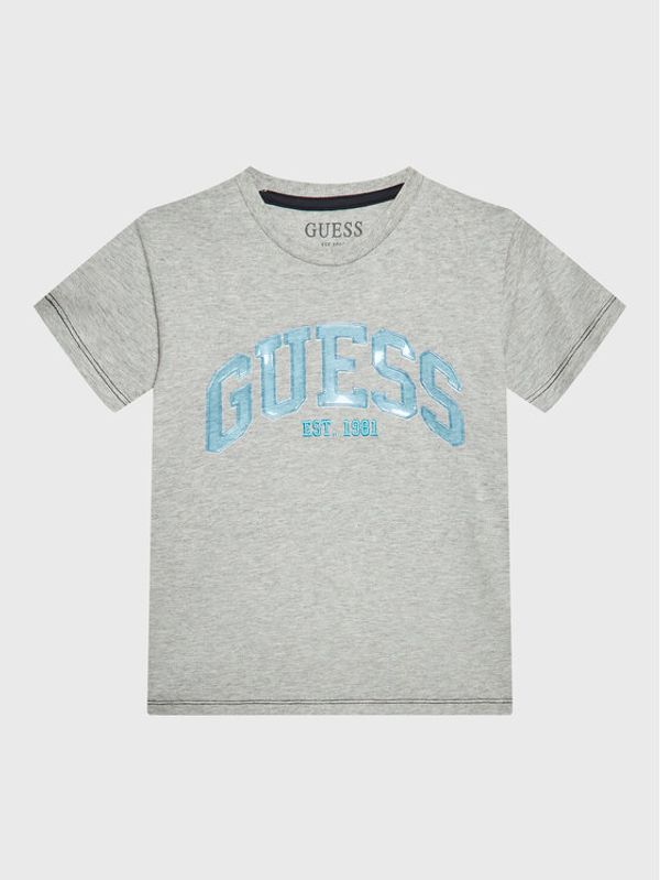 Guess Guess Тишърт L3RI01 K8HM3 Сив Regular Fit