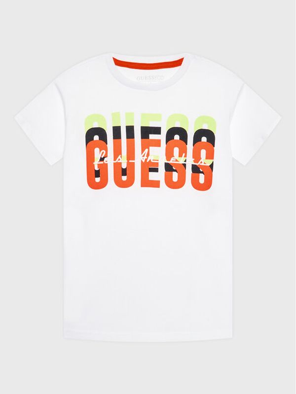 Guess Guess Тишърт L3RI04 K8HM0 Бял Regular Fit