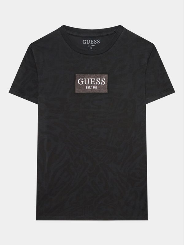 Guess Guess Тишърт L3YI16 K8HM3 Черен Regular Fit