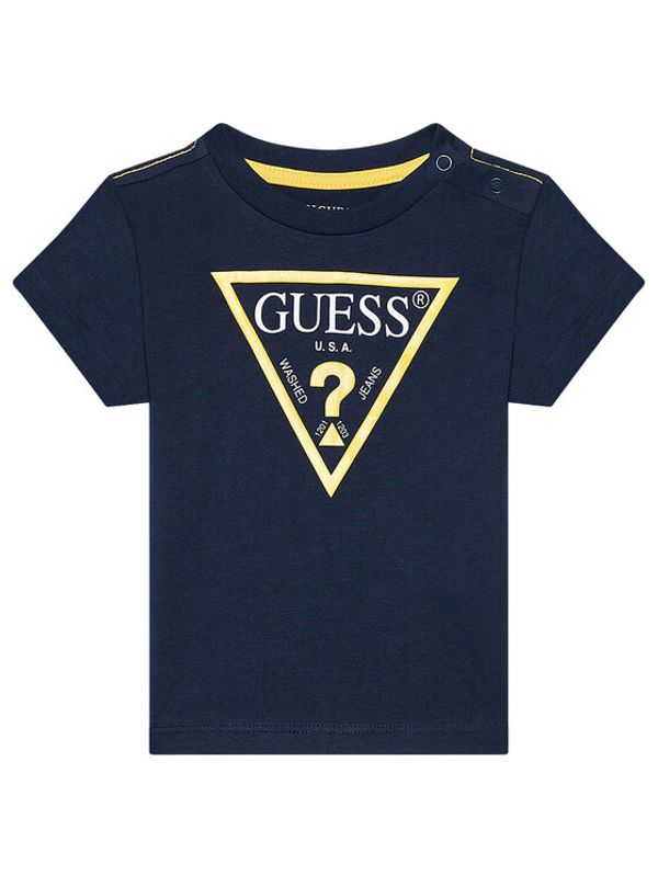 Guess Guess Тишърт L73I55 K8HM0 Тъмносин Regular Fit