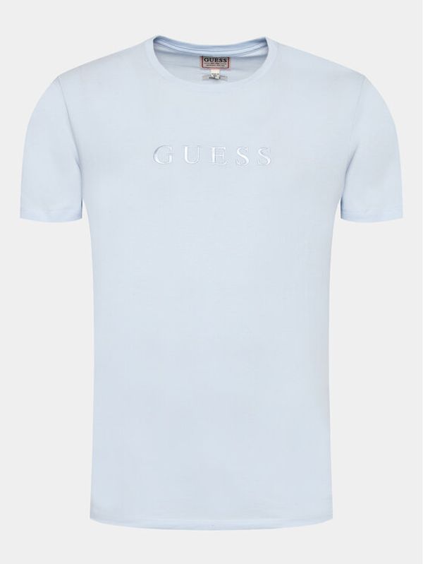 Guess Guess Тишърт M2BP47 K7HD0 Син Slim Fit