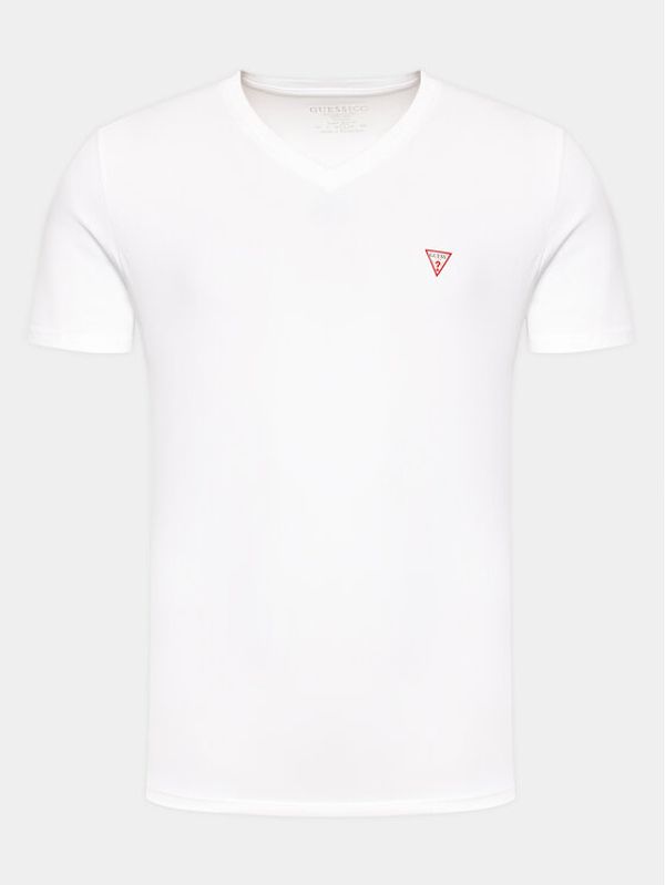 Guess Guess Тишърт M2YI32 J1314 Бял Slim Fit