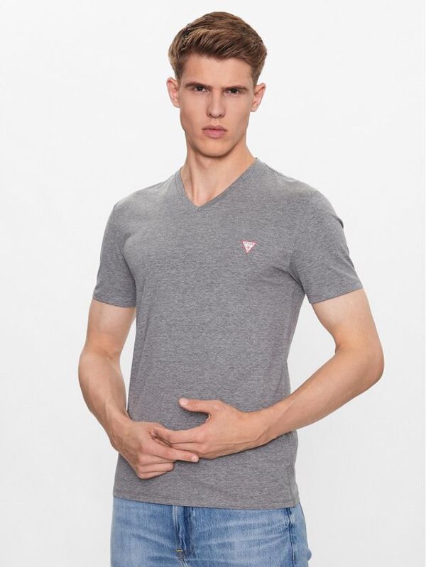 Guess Guess Тишърт M2YI32 J1314 Сив Slim Fit