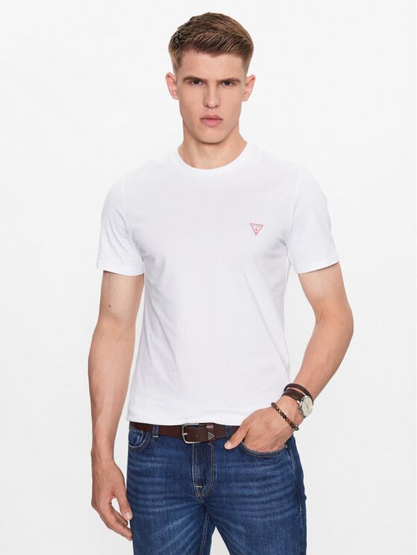 Guess Guess Тишърт M2YI36 I3Z14 Бял Slim Fit