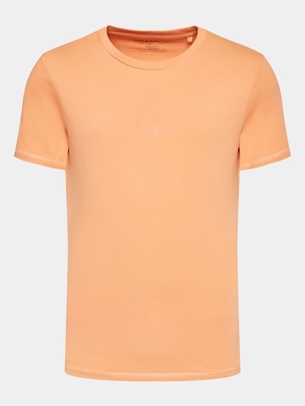 Guess Guess Тишърт M2YI72 I3Z14 Оранжев Regular Fit