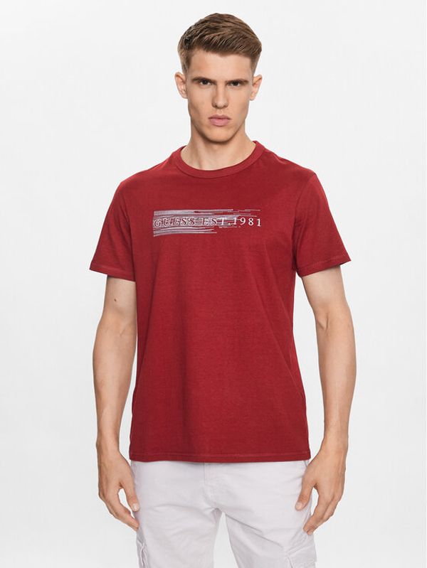 Guess Guess Тишърт M3YI89 K8FQ4 Червен Regular Fit