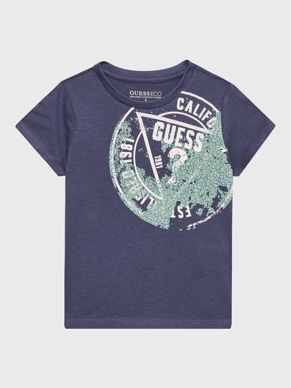 Guess Guess Тишърт N3GI16 K8HM0 Виолетов Regular Fit