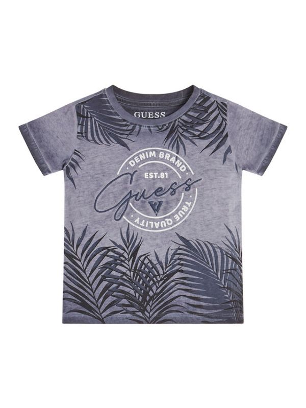 Guess Guess Тишърт N3GI18 K8HM0 Тъмносин Regular Fit