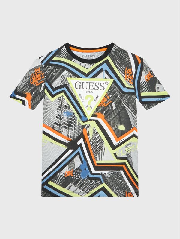Guess Guess Тишърт N3RI06 K8HM3 Цветен Regular Fit