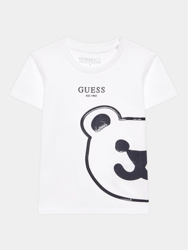 Guess Guess Тишърт N3YI06 K8HM4 Бял Regular Fit