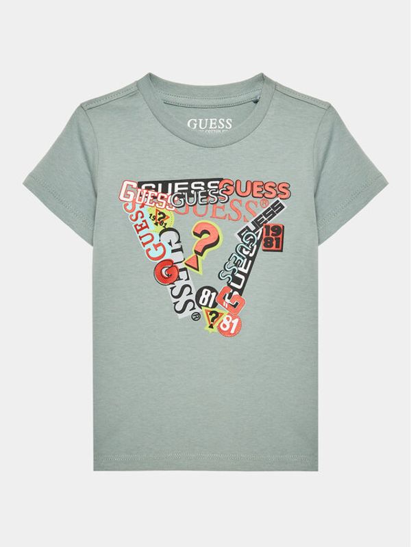 Guess Guess Тишърт N3YI19 K8HM4 Сив Regular Fit