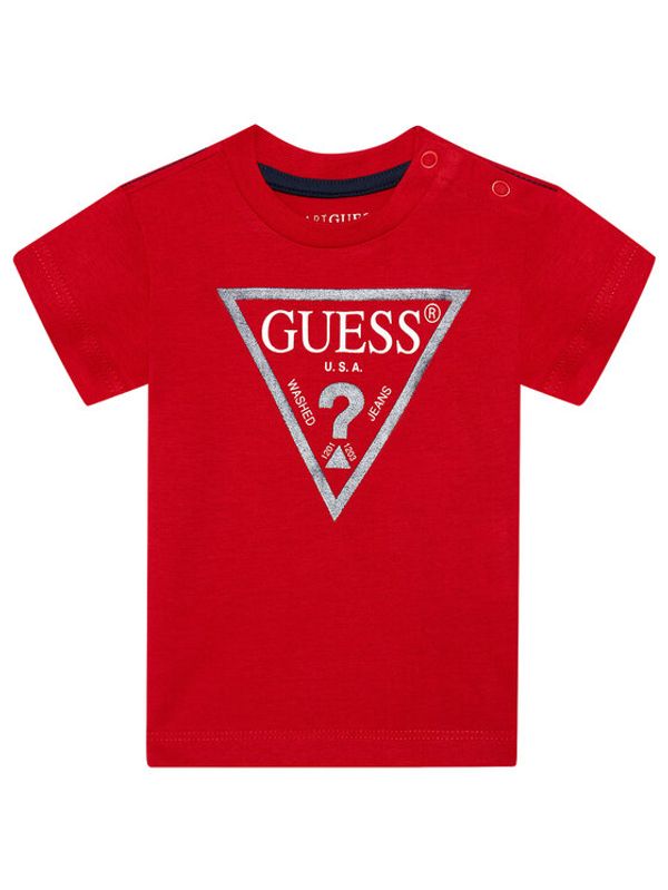 Guess Guess Тишърт N73I55 K8HM0 Червен Regular Fit