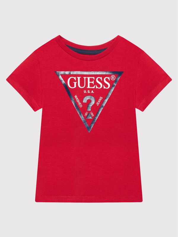 Guess Guess Тишърт N73I55 K8HM0 Червен Regular Fit