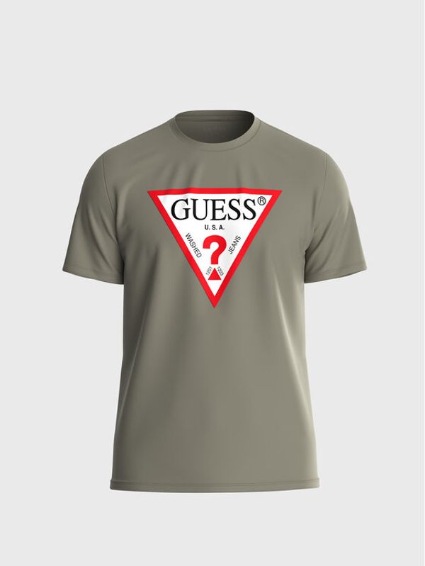 Guess Guess Тишърт Original Logo M2YI71 I3Z11 Зелен Slim Fit