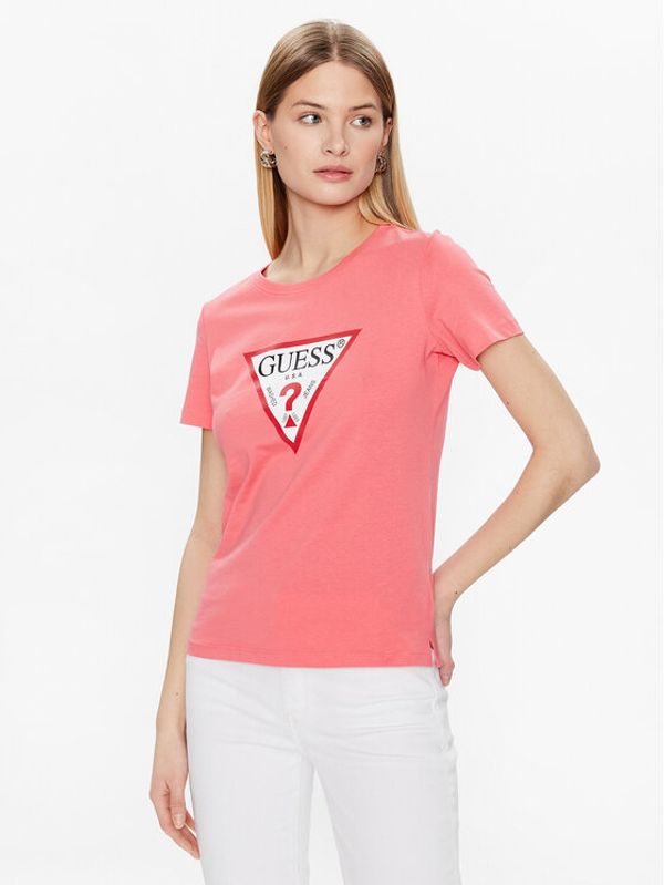 Guess Guess Тишърт Original W1YI1B I3Z11 Розов Regular Fit
