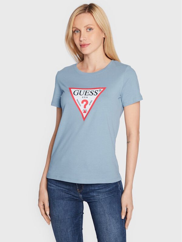 Guess Guess Тишърт Original W1YI1B I3Z11 Син Regular Fit